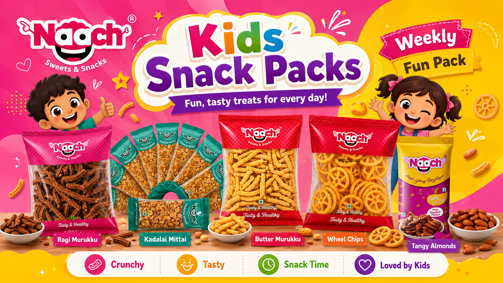 Kids Snack Weekly Pack