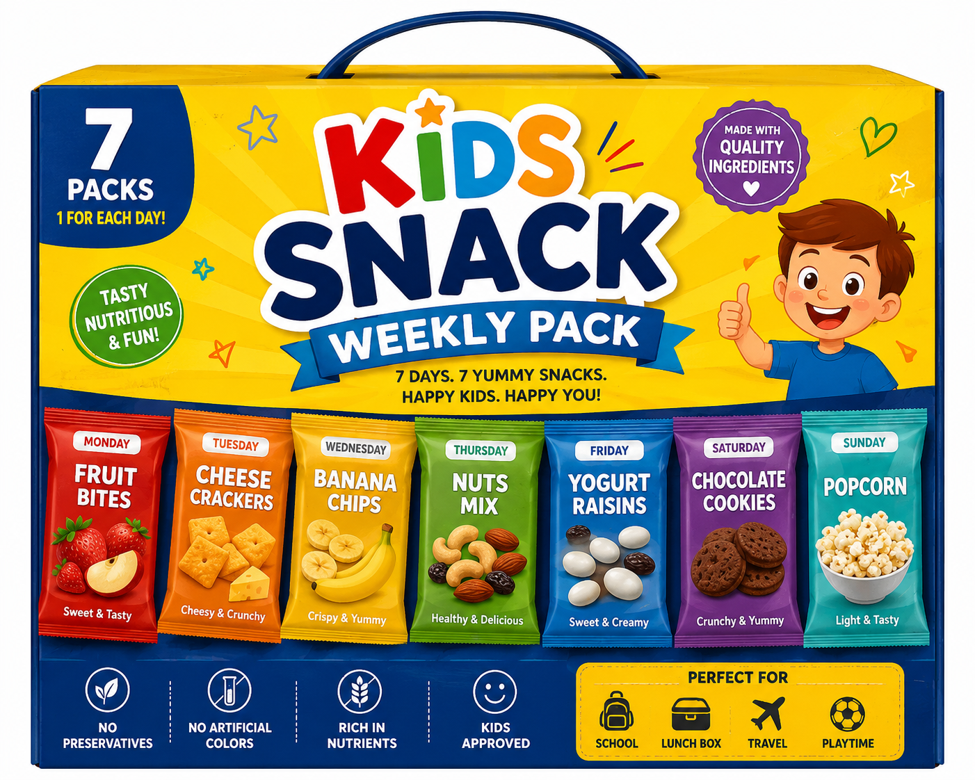 Kids Snack Weekly Pack