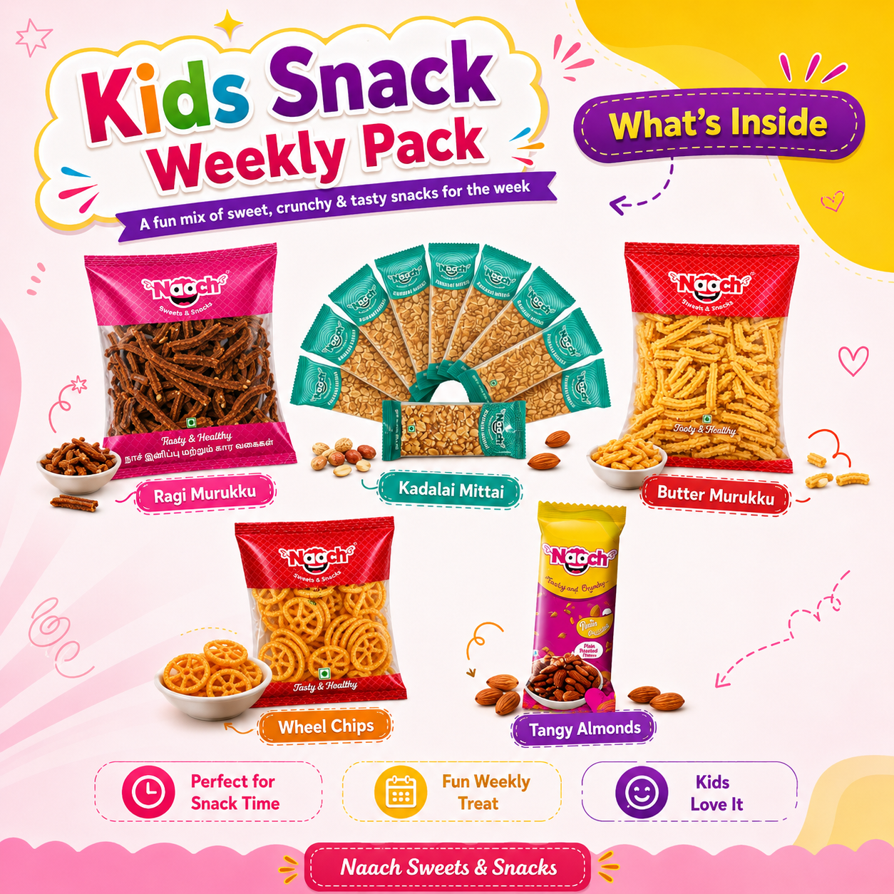 Kids Snack Weekly Pack
