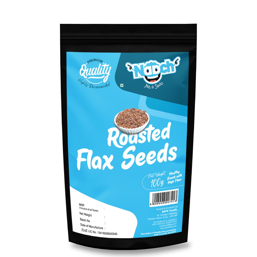 Roasted Salted Flax Seeds